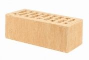 кирпич облицовочный полуторный, м-175,120x250x88, соломенный
