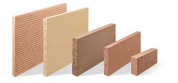 шамотная плита гладкая 750x500x30мм wks