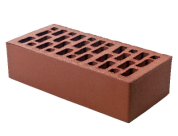 кирпич облицовочный одинарный, м-150,120x250x65, баварская кладка бордо